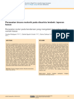 Motor Speech Treatment in Flaccid Dysarthria A Case Report Id - Unlocked