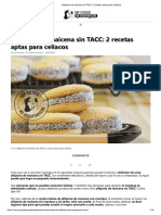 Alfajores de Maicena Sin TACC - 2 Recetas Aptas para Celíacos