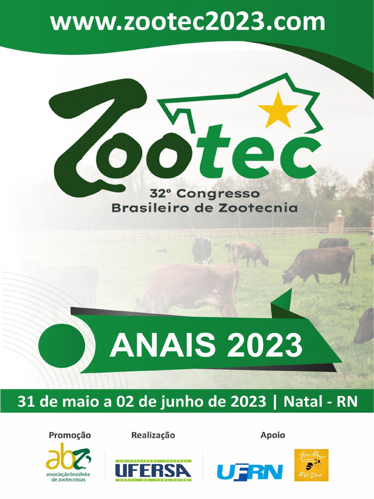 Anais Zootec 2023 | PDF | Aquicultura
