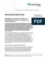 Stochastische Analyse Von Gussbauteilen Fraunhofer Ifam