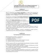 Estatuto Social de Implantação Da Cice Na Escola Modelo