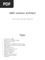 AWS Services Overview | PDF | Amazon Web Services | Cloud Computing
