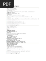 Major Company interview questions