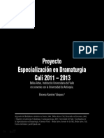 Proyecto Especializacion en Dramaturgia - Elicenia Ramirez 156-170