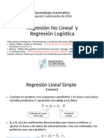 Regresion No Lineal y Logistica