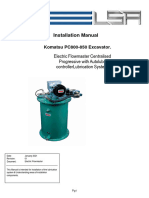 Komatsu PC800-850 Installation Manual Electric Flowmaster R00