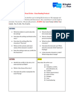 Paper One - SCASNI For Reading Prose Fiction