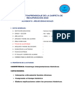 CC - SS 4º - Ficha de Autoaprendizaje 2022