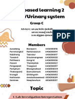 Case-Based Learning 2 Renal/Urinary System: Group C