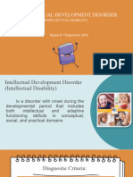 Intellectual Developmental Disorder