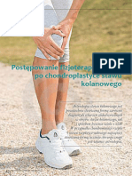 Postępowanie Fizjoterapeutyczne Po Chondroplastyce Stawu Kolanowego