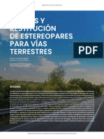 Avilés y Gómez 2022 Drones y Restitución de Estereopares para Vías Terrestres