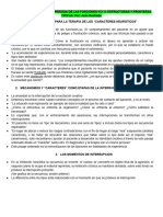 Sesion 15. Perdida de Las Funciones Yo, Estructuras y Fronteras Tipicas