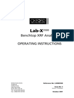 Lab-X 3500 User Manual