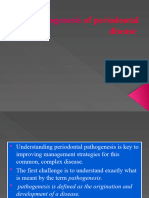 Pathogenesis of Periodontal Disease