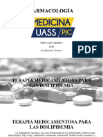 Farmacologia - 33 Terapia Medicamentosa para Las Dislipidemia I
