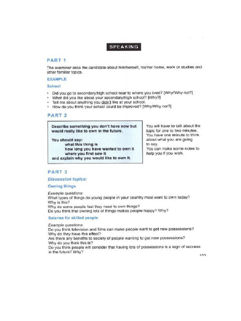 Listening Book 10 Test 4 Answers