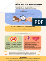 Infografía Prevención de La Obesidad