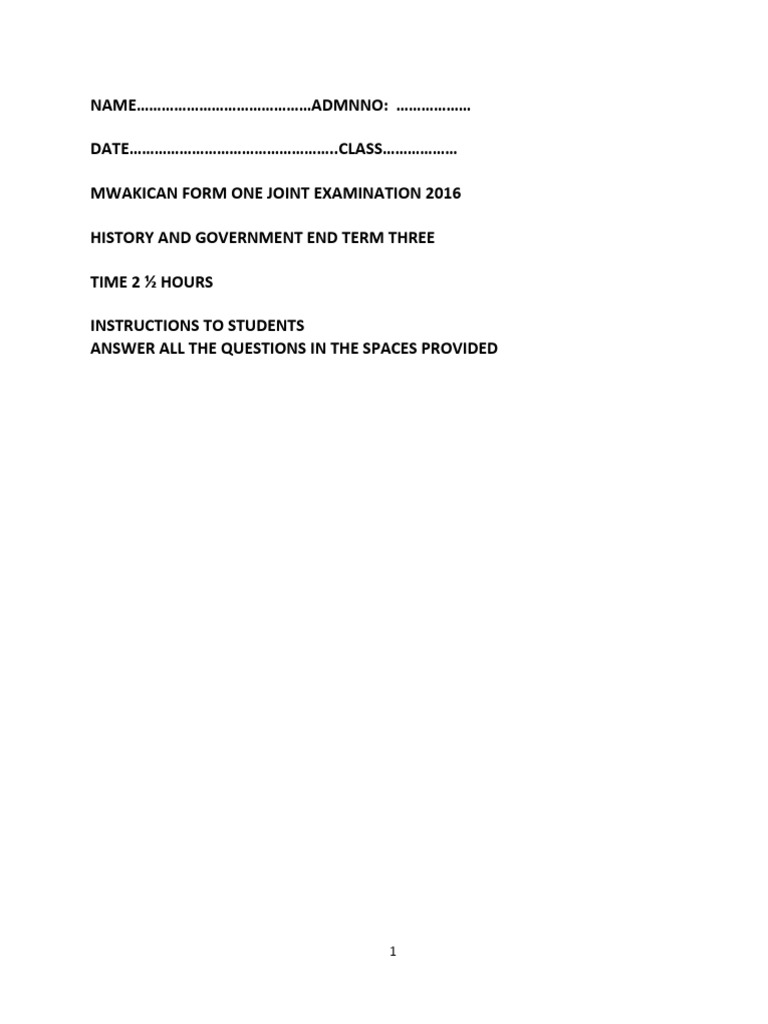 History Form 1 Mod23042022001 Pdf Stone Age