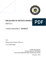 Laporan Praktikum Sistem Operasi - 2111102441042 (Modul 6)