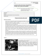 Bitácora Preparación de Lectura Domiciliaria El Lugar Más Bonito Del Mundo