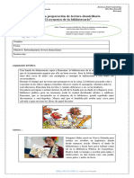 Guía Anticipación de Lectura Domiciliaria El Secuestro de La Bibliotecaria