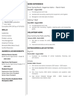 High School Google Docs Resume Template