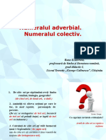 Numeralul Adverbial Colectiv CL VII