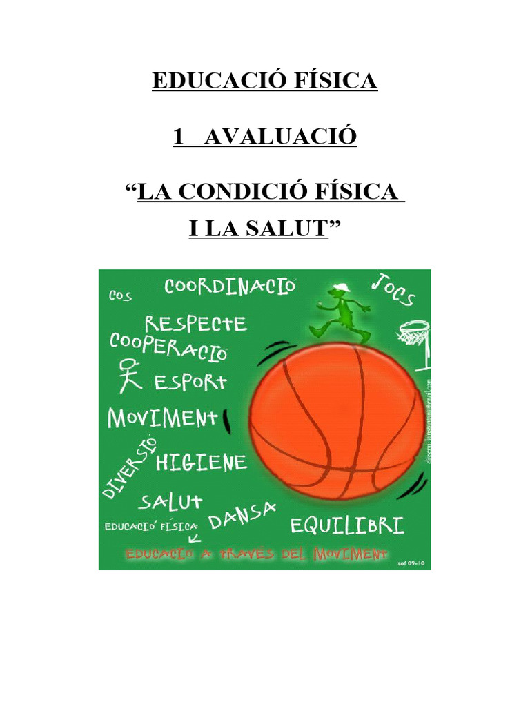 La Condició Física I La Salud (Valencià) | PDF