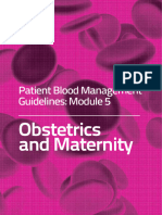 PBM Guidelines Obstetrics and Maternity