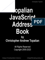 Topalian JavaScript Address Book by Christopher Topalian