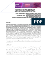 Marketing Digital e o Uso de Ferramentasde Inteligência Artifical para Promoveras Vendas e o Relacionamento Com o Cliente