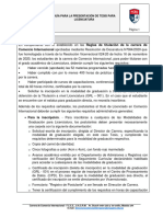 PROYECTO GUÍA PARA LA PRESENTACIÓN DE TESIS PARA LICENCIATURA (Modelo Mixto) Corregido Final Web