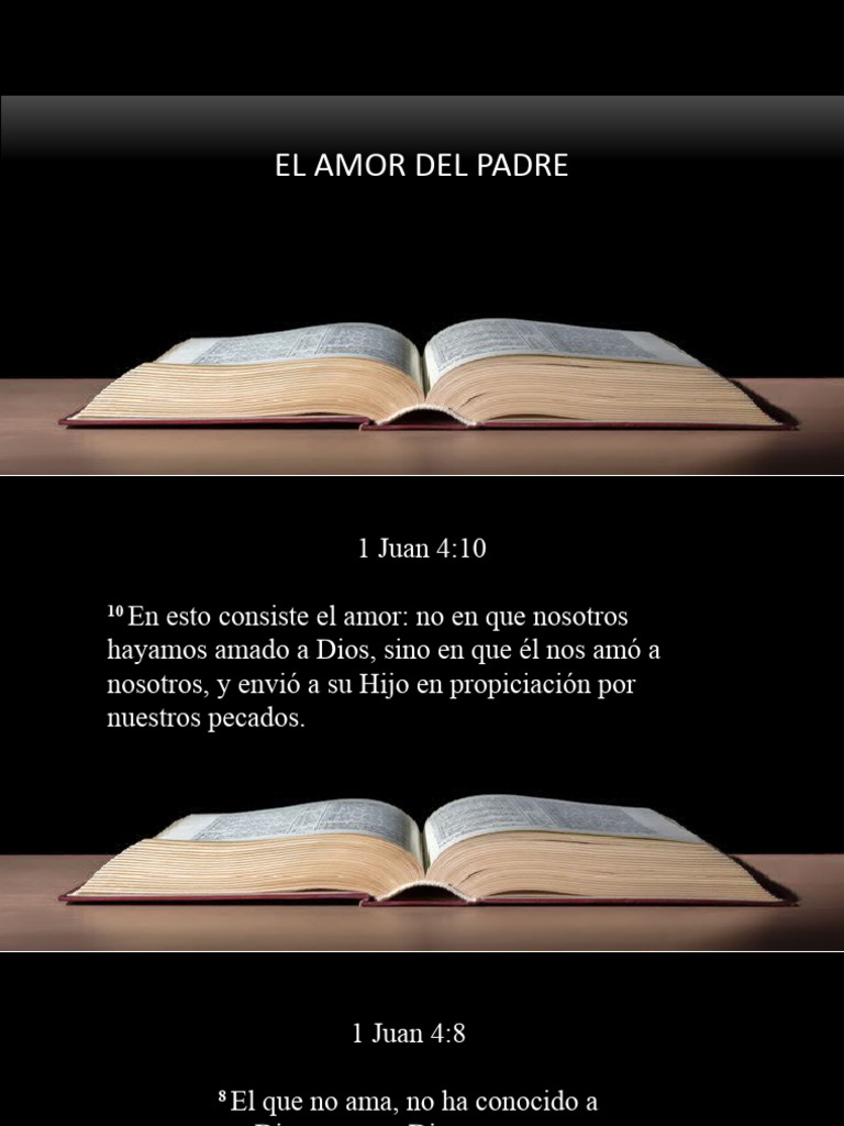 El Amor de Dios en las Escrituras | PDF | Amor | Vida eterna (cristianismo)