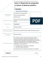 9-10examen - (AAB01) Cuestionario 3 - Responde Las Preguntas Planteadas Sobre El Tema - El Derecho Positivo