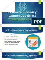 Oratoria, Diccion y Comunicacion II.2