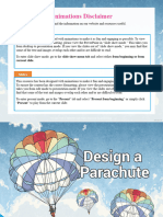 Design A Parachute