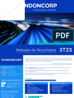 Press Release Do Resultado Da Randon Do 3t23