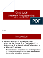 Lecture 7 - Network Address Translation