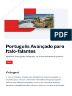 Portugues Avancado para Italo Falantes