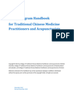 TCM&Acupuncturistsafety Program Handbook - en