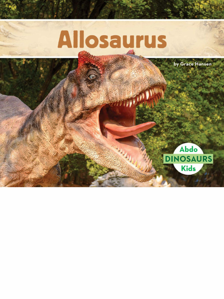 Allosaurus | PDF