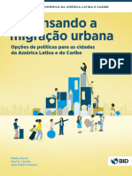 Livro Repensando A Migracão Urbana Opcões de Politicas para As Cidades Da America Latina e Do Caribe