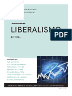 MONOGRAFIA LIBERALISMO ACTUAL Completa