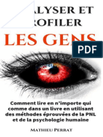 Analyser et profiler les gens