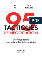 95 Tactiques de Négociation Un Ouvrage Essentiel Pour Maîtriser l'Art de La Négociation