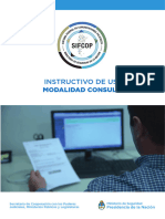 Instructivo de Uso SIFCOP Modalidad Consulta