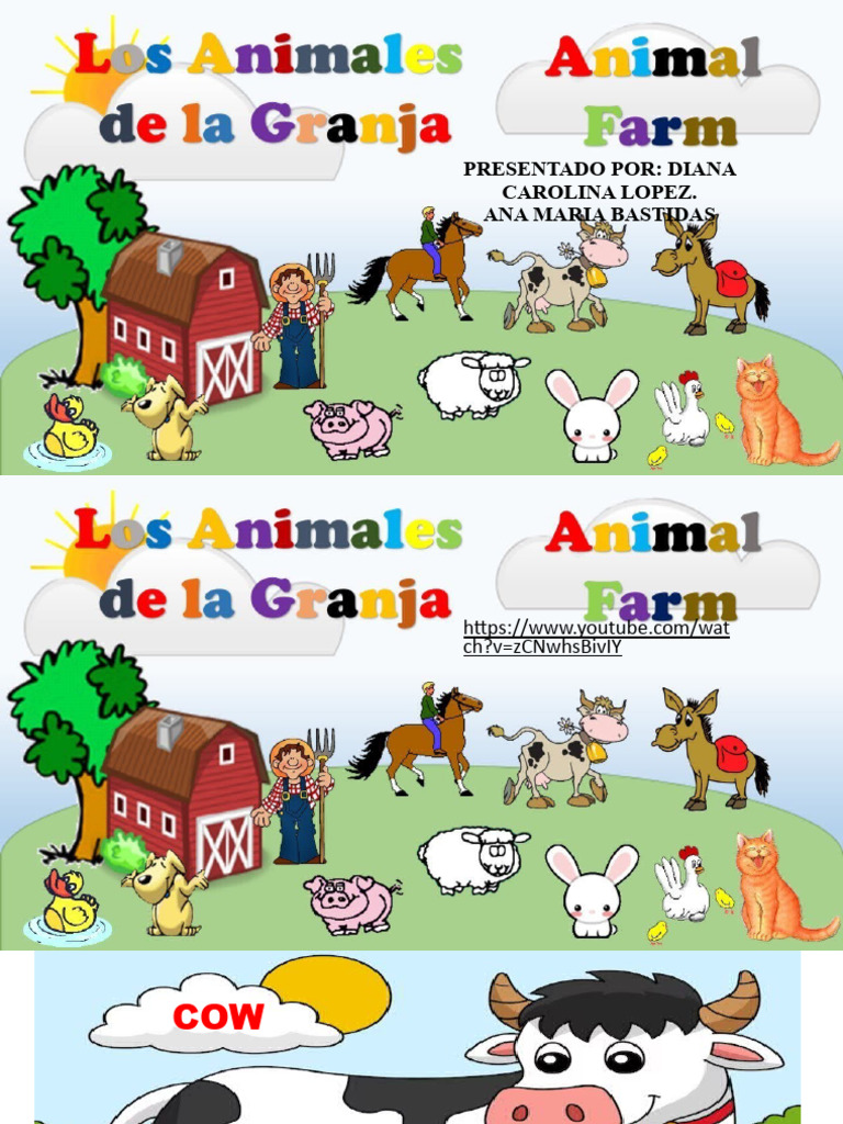 Animales de La Granja Imagenes | PDF