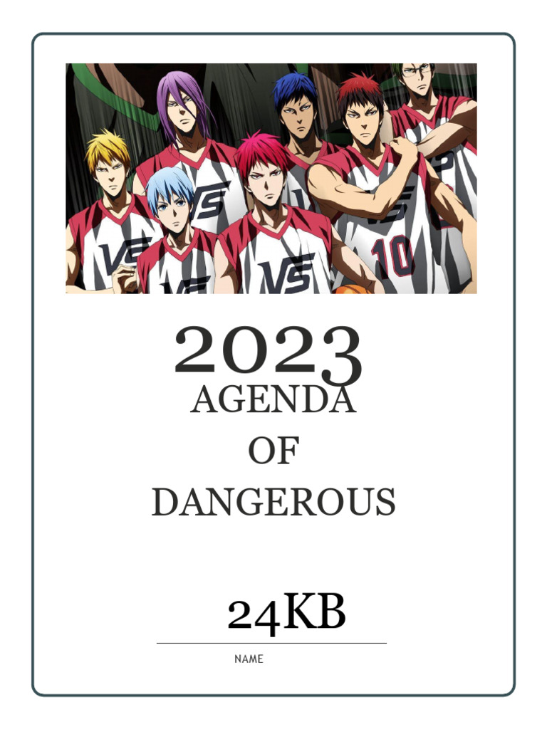 2023 Yearly Planner PDF