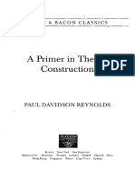 1t Bchap A Primer in Theory Construction
